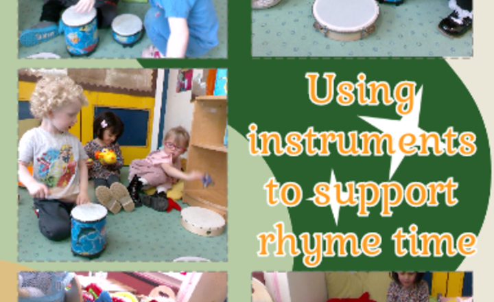 Image of Nursery - Music - Using Instruments to Support Rhyme Time
